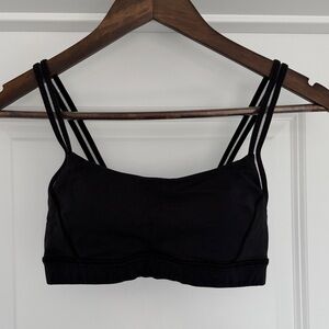 Lululemon Double-Strap Black Sports Bra